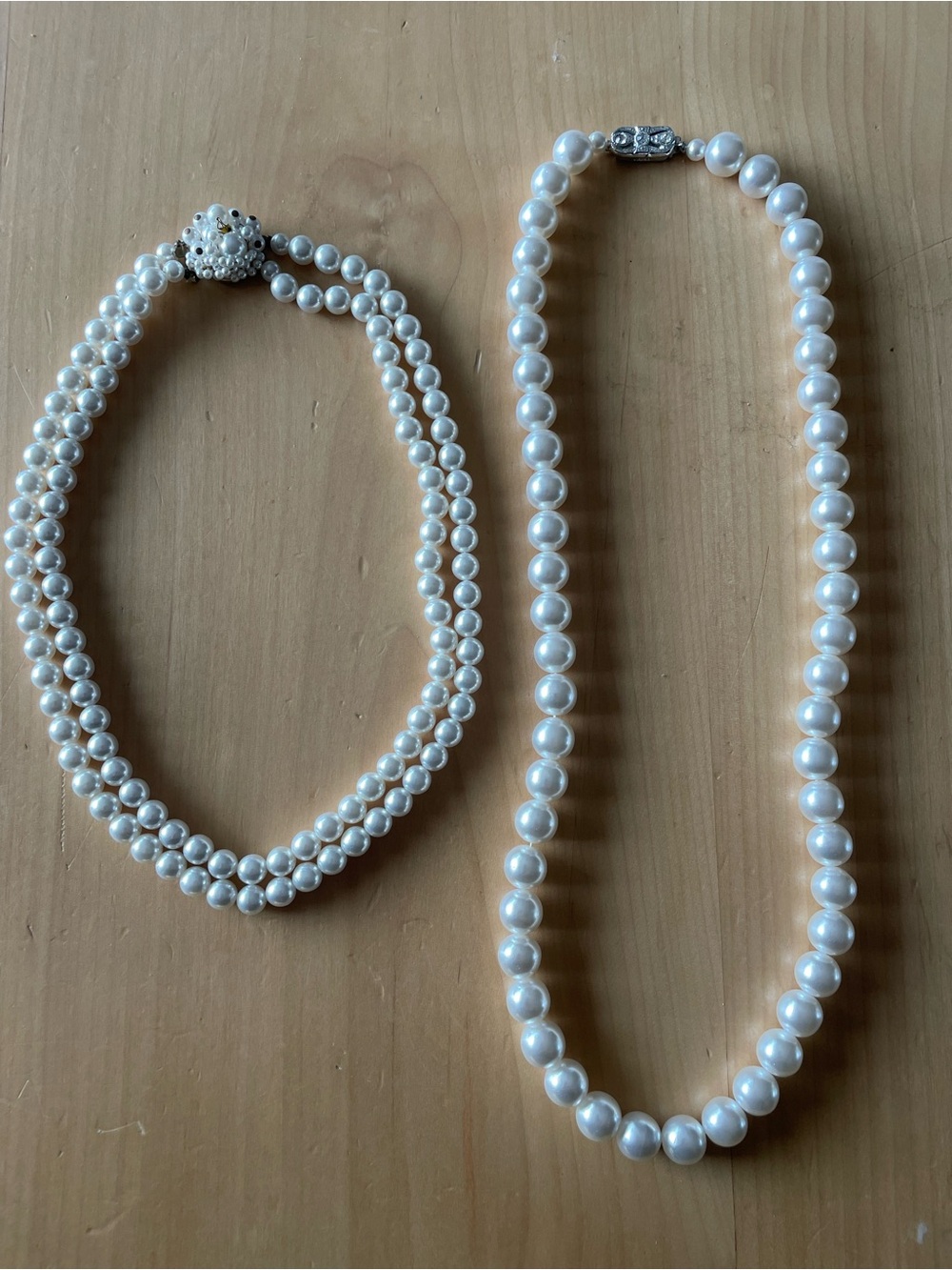 Vintage Pearl necklace set